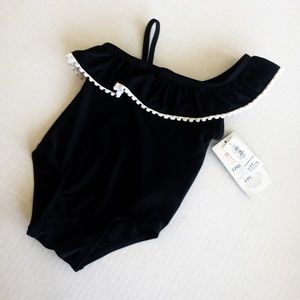 NWT Old Navy One- Shoulder Swimsuit (12-18 months)
